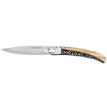 Couteau pliant le coq fran�ais celtic 11, 5cm bois d'olivier