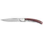 Couteau pliant le coq fran�ais tokyo 11, 5cm bois rouge