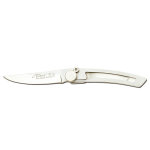 Couteau pliant tout inox claude dozorme modèle le thiers Couteau pliant tout inox claude dozorme modèle le thiers