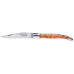 Couteau pliant laguiole gilles modèle 5612 en genévrier 12cm Couteau pliant laguiole gilles modèle 5612 en genévrier 12cm