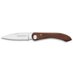 Couteau pliant manche bois vallernia claude dozorme capucin
