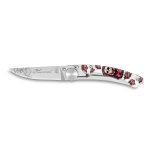 Couteau pliant manche cavalera claude dozorme modèle le thiers Couteau pliant manche cavalera claude dozorme modèle le thiers