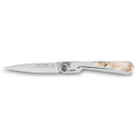 Couteau pliant manche en corne de bélier claude dozorme modèle vendetta Couteau pliant manche en corne de bélier claude dozorme modèle vendetta