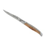 Couteau pliant manche genvrier laguiole le fidle