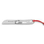 Couteau pliant manche inox claude dozorme modèle liner london Couteau pliant manche inox claude dozorme modèle liner london