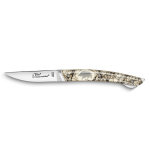 Couteau pliant manche en soies de sanglier dozorme modèle le thiers verrou Couteau pliant manche en soies de sanglier dozorme modèle le thiers verrou