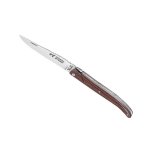 Couteau pliant manche plein violette laguiole le fidle