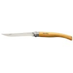 Couteau pliant opinel effilé n°12 manche olivier Couteau pliant opinel effilé n°12 manche olivier