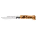 Couteau pliant opinel gravures animalia n�08 motif �lan