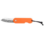 Couteau pliant skult le tatou� manche orange 10cm