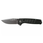 Couteau pliant sog terminus xr lte g10 / carbone 10, 8cm noir