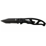 Couteau pliant squelette gerber paraframe i tanto en acier inox noir 10, 5cm