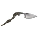 Couteau de poche edc modèle krill kr0111 wildsteer lame 5cm manche paracorde camouflage + étui kydex Couteau de poche edc modèle krill kr0111 wildsteer lame 5cm manche paracorde camouflage + étui kydex