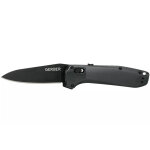 Couteau de poche gerber ge001713 highbrow large en aluminium noir