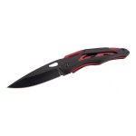 Couteau de poche herbertz 576212 bi matière rouge et noir avec clip Couteau de poche herbertz 576212 bi matière rouge et noir avec clip