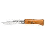 Couteau de poche opinel tradition carbone n�04 lame 5cm