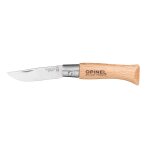 Couteau de poche opinel tradition inox n03 lame 4cm