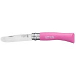 Couteau de poche mon premier opinel n07 en bois de charme fuchsia