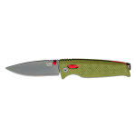 Couteau de poche sog altair xr manche en frn 10, 2cm vert / bleu