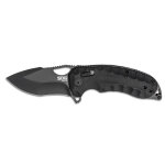 Couteau de poche sog kiku xr black g10 / carbone noir 10, 9cm