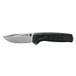 Couteau de poche sog terminus xr poign�e g10 / carbone 10, 8cm noir