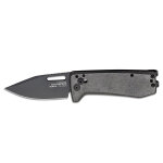 Couteau de poche sog ultra xr manche en fibre de carbone noir 9, 1cm