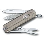Couteau de poche suisse classic sd colors translucide mystical morning victorinox 58mm 7 fonctions