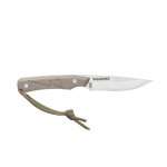 Couteau randonnée modèle troll tro0115 wildsteer manche tactiprène coyote + étui Couteau randonnée modèle troll tro0115 wildsteer manche tactiprène coyote + étui