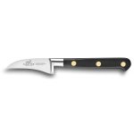 Couteau sabatier bec d'oiseau 6 cm idéal rivets laiton Couteau sabatier bec d'oiseau 6 cm idéal rivets laiton