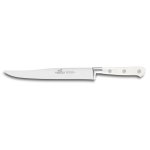 Couteau sabatier découpeur 20cm toque blanche forgé Couteau sabatier découpeur 20cm toque blanche forgé
