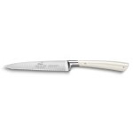 Couteau sabatier edonist coloris perle universel forgé 13cm (avec dents) Couteau sabatier edonist coloris perle universel forgé 13cm (avec dents)