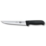 Couteau  saigner / dcouper 18 cm manche fibrox noir victorinox 5. 5503. 18