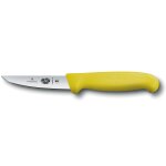 Couteau � saigner lapin 10cm manche fibrox jaune victorinox 5. 5108. 10