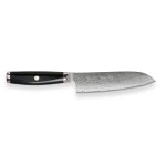Couteau santoku 16. 5cm yaxell supergou ypsilon lame damas 193 couches superposes