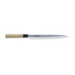 Couteau � sashimis yanagi de yoshikin bunmei lame biseaut�e 30 cm