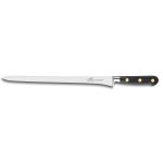 Couteau � saumon 30cm sabatier id�al inox forg� rivets laiton