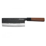 Couteau sayuto sequoia san mai mod�le nakiri 17cm brute de forge