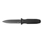 Couteau sog pentagon fx covert lame 7, 6cm manche en g10 noir + �tui
