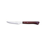 Couteau  steak arcos lame dente manche bois