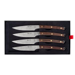 Couteaux  steak x 4 manche incurv icel
