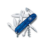 Couteau suisse climber victorinox bleu translucide 91mm