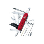 Couteau suisse cyber tool m victorinox rouge translucide 91mm