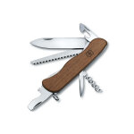 Couteau suisse mod�le forester wood 11cm avec 7 pi�ces - bois de noyer