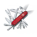Couteau suisse huntsman lite victorinox rouge translucide 91mm