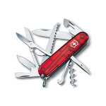 Couteau suisse huntsman victorinox rouge translucide 91mm