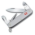 Couteau suisse pioneer victorinox argent 93mm de manche
