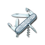 Couteau suisse spartan silvertech victorinox gris translucide 91mm