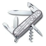 Couteau suisse spartan silvertech victorinox gris translucide 91mm Couteau suisse spartan silvertech victorinox gris translucide 91mm