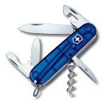 Couteau suisse spartan victorinox bleu translucide 91mm Couteau suisse spartan victorinox bleu translucide 91mm