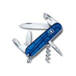 Couteau suisse spartan victorinox bleu translucide 91mm